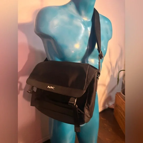 Michael Kors Black Messenger Bag